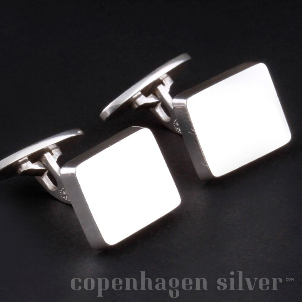 Georg Jensen Georg Jensen Cufflinks #84 Sterling Silver Denmark Jewelry #24068 