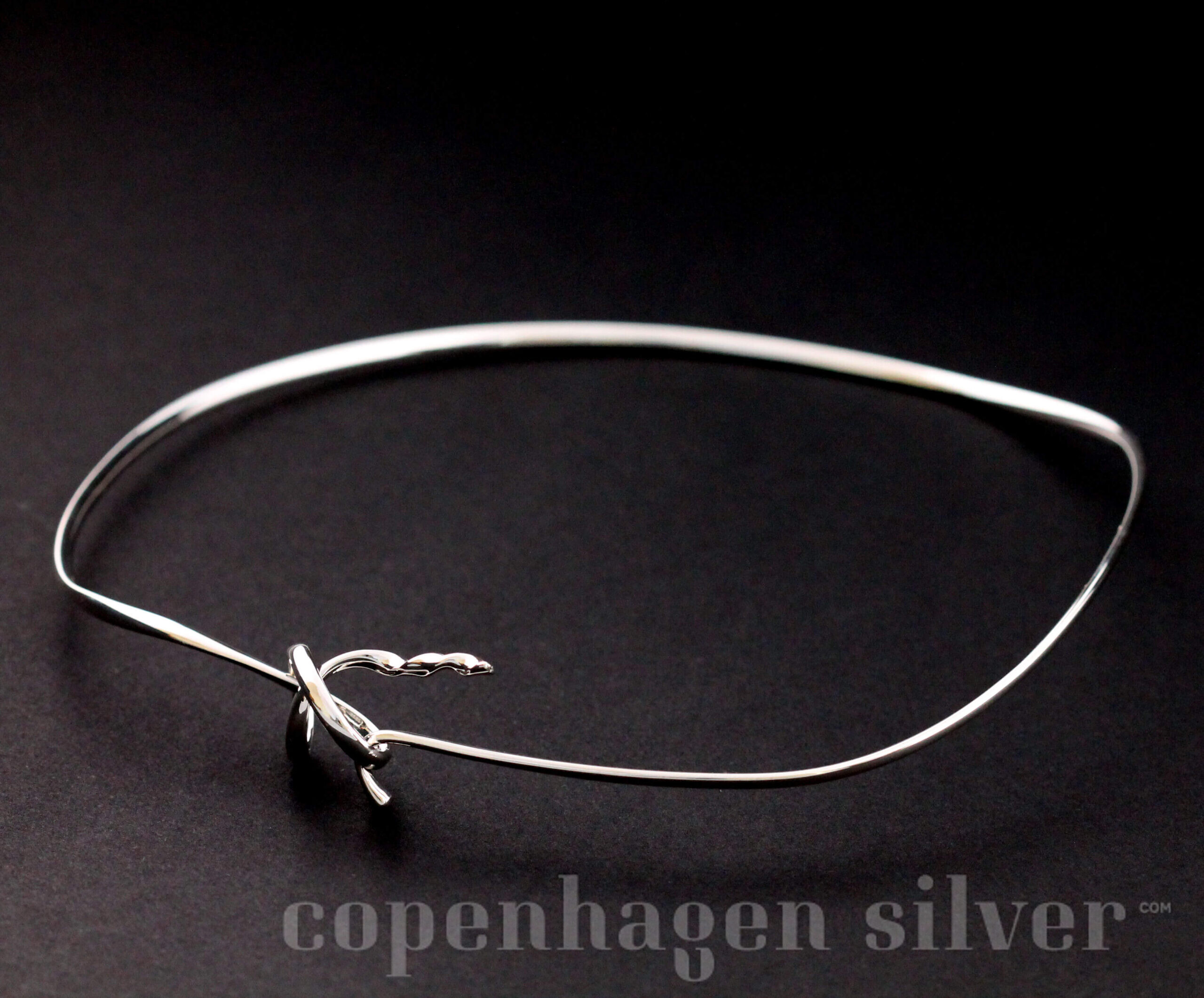 Georg Jensen Sterling Silver Neckring # 241 | Copenhagen Silver