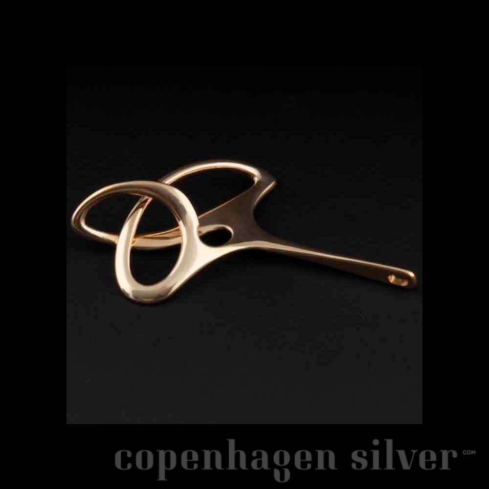 Ole Lynggaard 14 Carat Gold LARGE Pendant | Copenhagen Silver