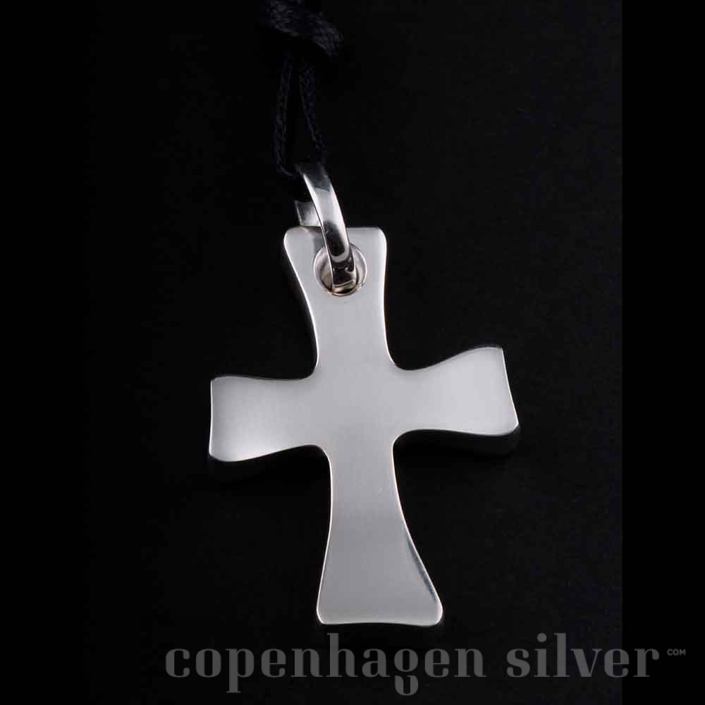 Georg Jensen Sterling Silver Cross Pendant # 565 | Copenhagen Silver