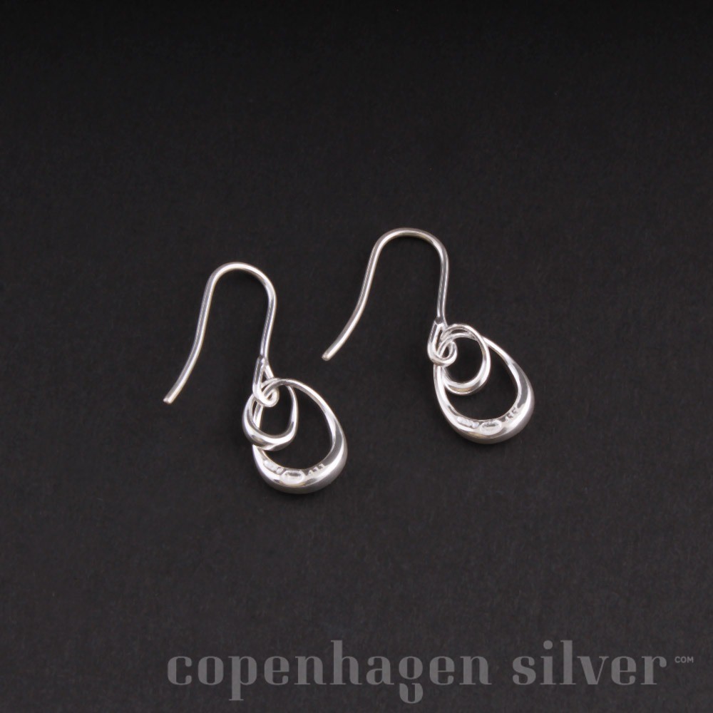 Sterling Silver Earrings #433A Georg Jensen Georg Jensen Offspring 