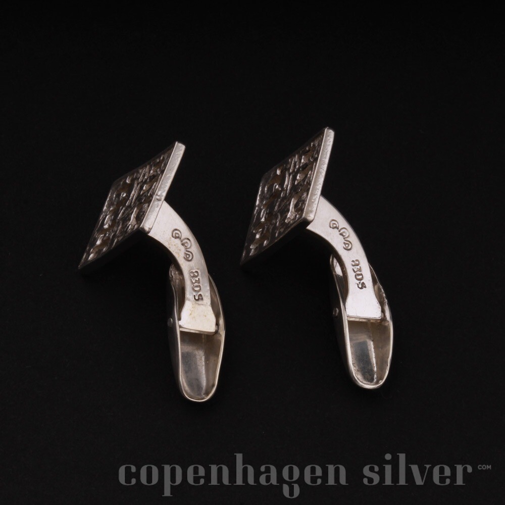 Details about   Danish sterling silver cufflinks made by Randers Silversmit 