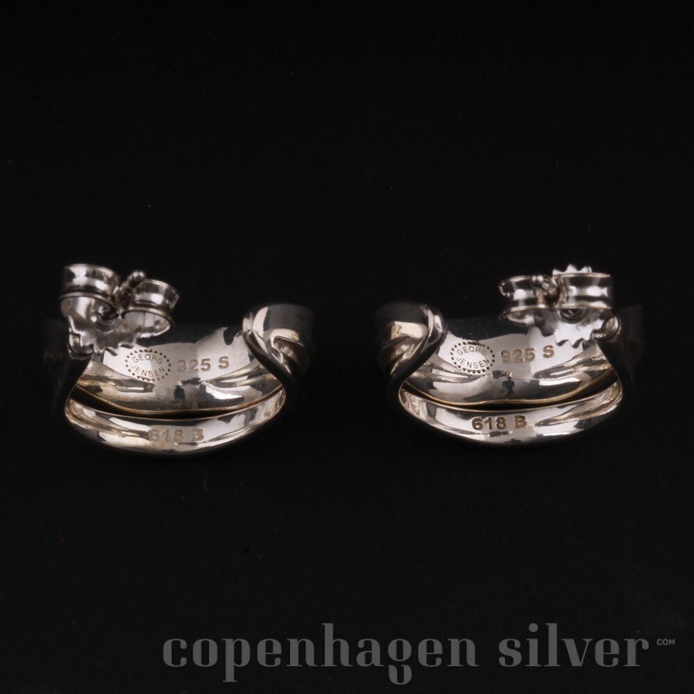 B102 used GEOGE JENSEN silver925 earring
