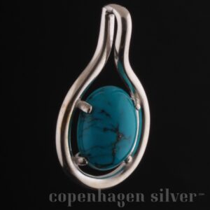 Niels Erik From Vintage Denmark Designer 15 Iconic Clamshell Sterling  Silver Necklace
