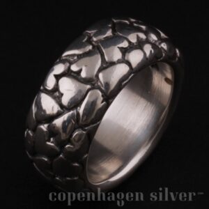 MADE IN DENMARK NEW! Modern Sterling Ring Silver Randers Sølvvarefabrik 